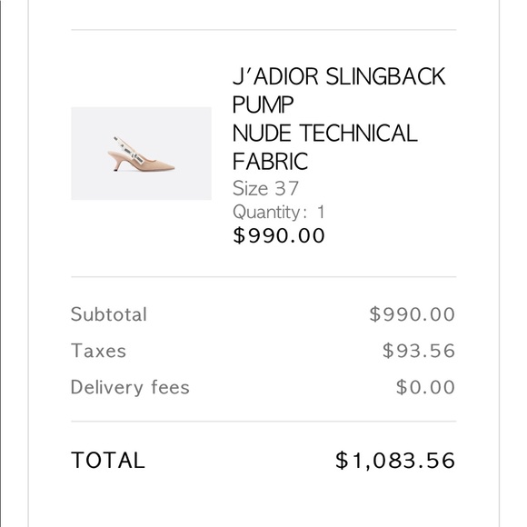 Dior Slingback 2.5” - Picture 5 of 8